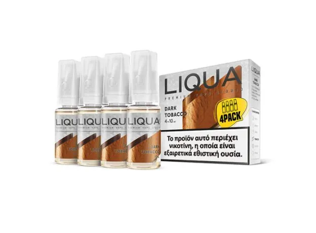 Liqua New Dark Tobacco 4 x 10ml